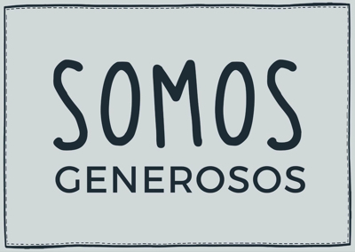 Ilustración del valor somos generosos
